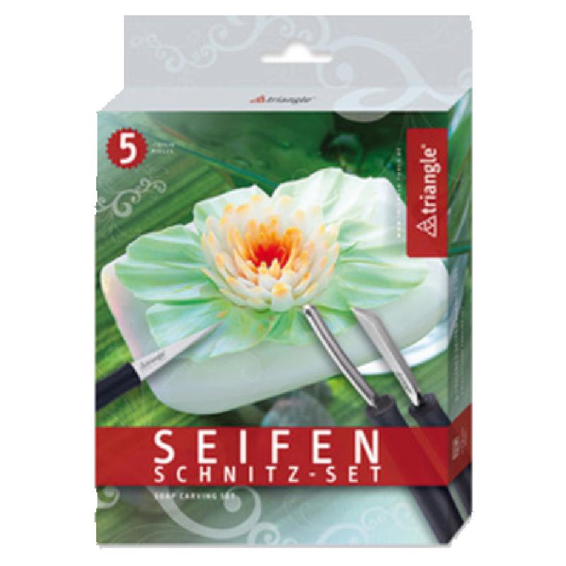 Louis Tellier 9083705 Triangle Soap Carving Set (5) Pieces Includes: (1) Carving Tool A2 (2580050)