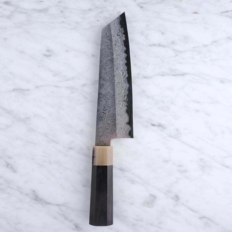 Yoshikazu Tanaka 240 mm Kiritsuke Gyuto White-1 - Ebony