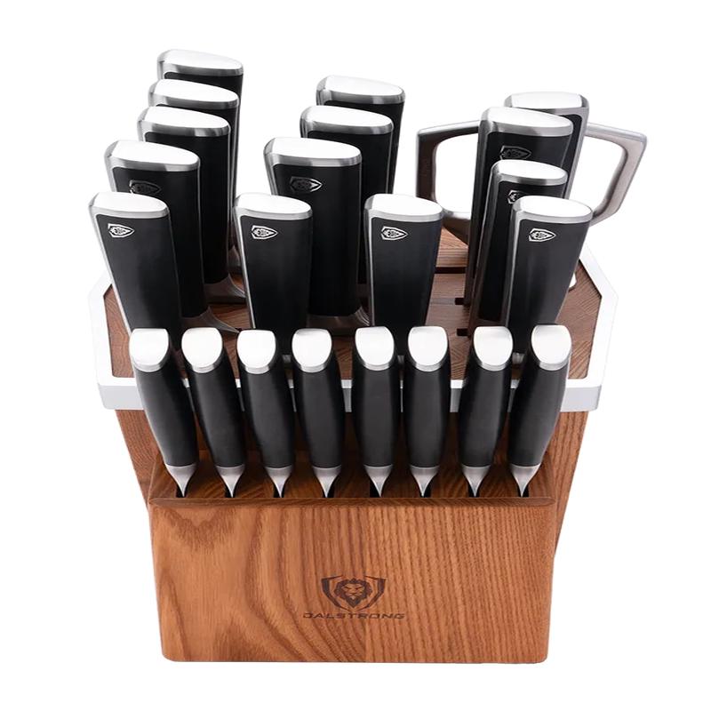 24-Piece Knife Block Set | Vanquish Series | NSF Certified | Dalstrong