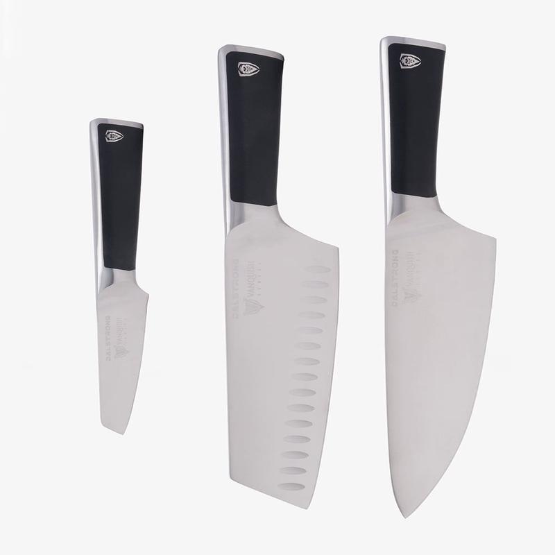 3-Piece Knife Set | Black Handle | Vanquish Series | NSF Certified | Dalstrong