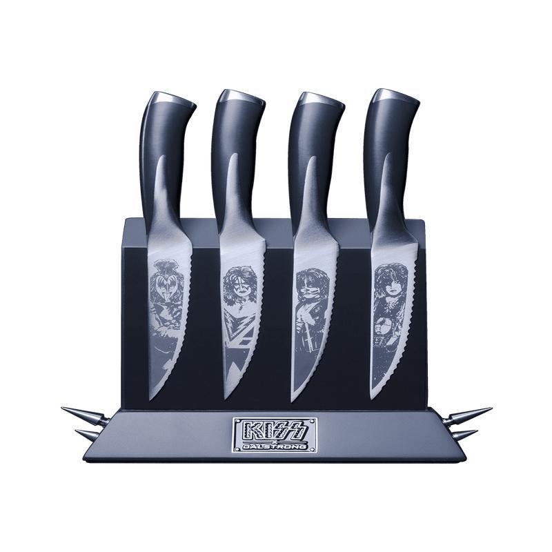 4 Piece Steak Knife Set | KISS x Dalstrong Collection | Dalstrong