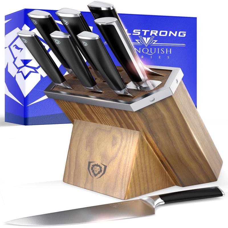 8-Piece Knife Block Set | Vanquish Series | NSF Certified | Dalstrong