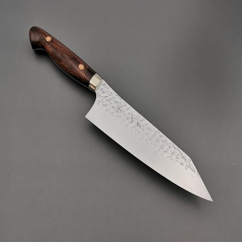 Yu Kurosaki Senko Santoku with ironwood handle