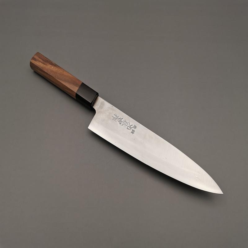 Yoshida Hamono ZDP-189 gyuto 210mm silver