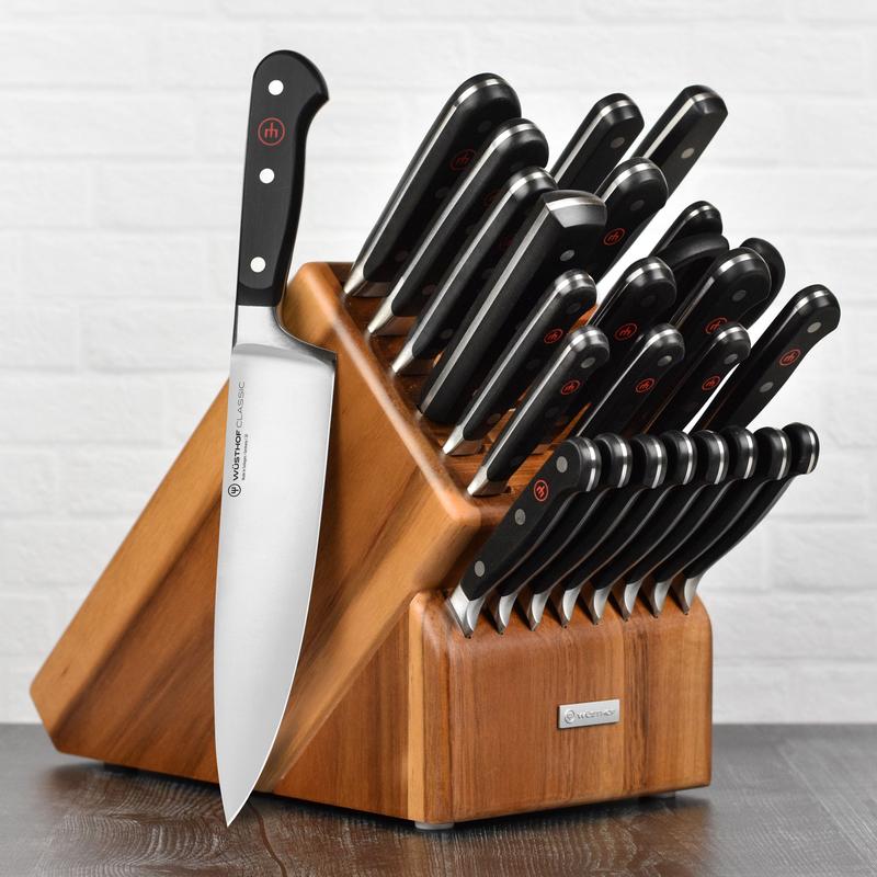 Wusthof Classic 26 Piece Acacia Knife Block Set
