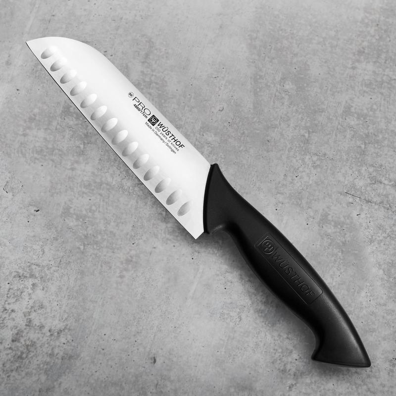 Wusthof Pro 7" Hollow Edge Santoku Knife