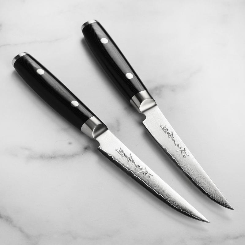 Yaxell Ran Plus 2 Piece Steak Knife Set
