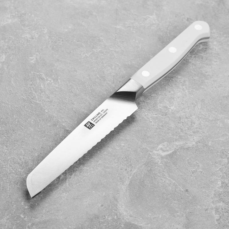 Zwilling Pro Le Blanc 5" Serrated Utility Knife
