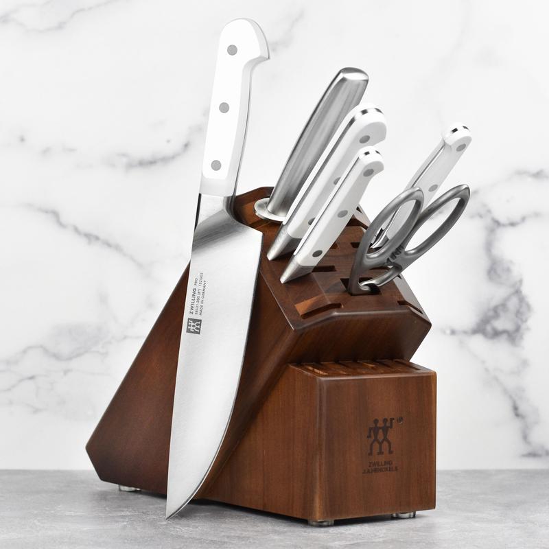 Zwilling Pro Le Blanc 7 Piece Knife Block Set