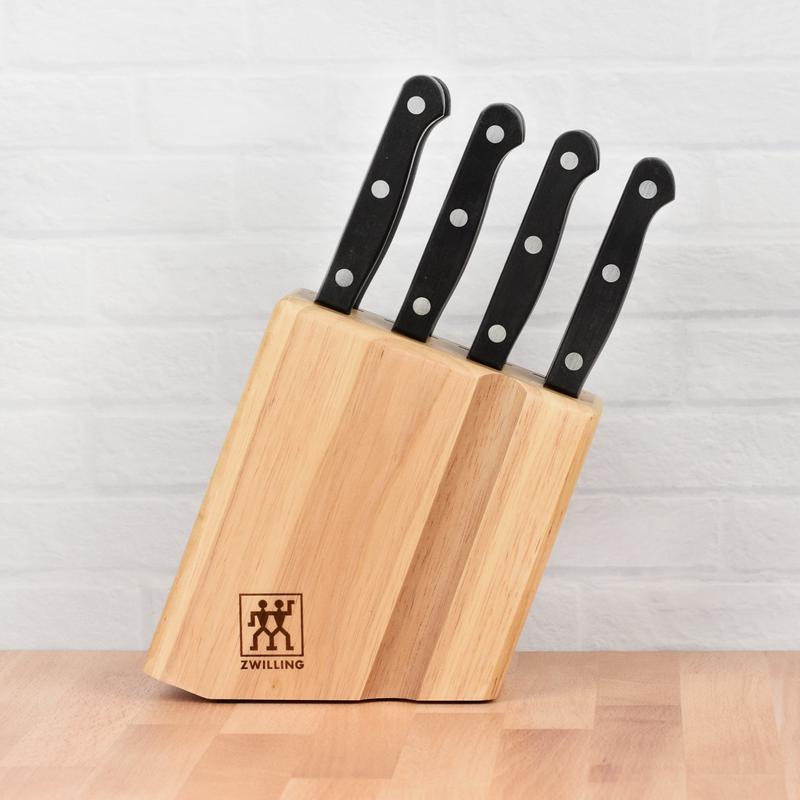 Zwilling Twin Gourmet 8 Piece Steak Knife Set with Block