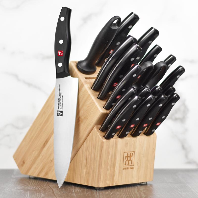 Zwilling Twin Signature 20 Piece Knife Block Set