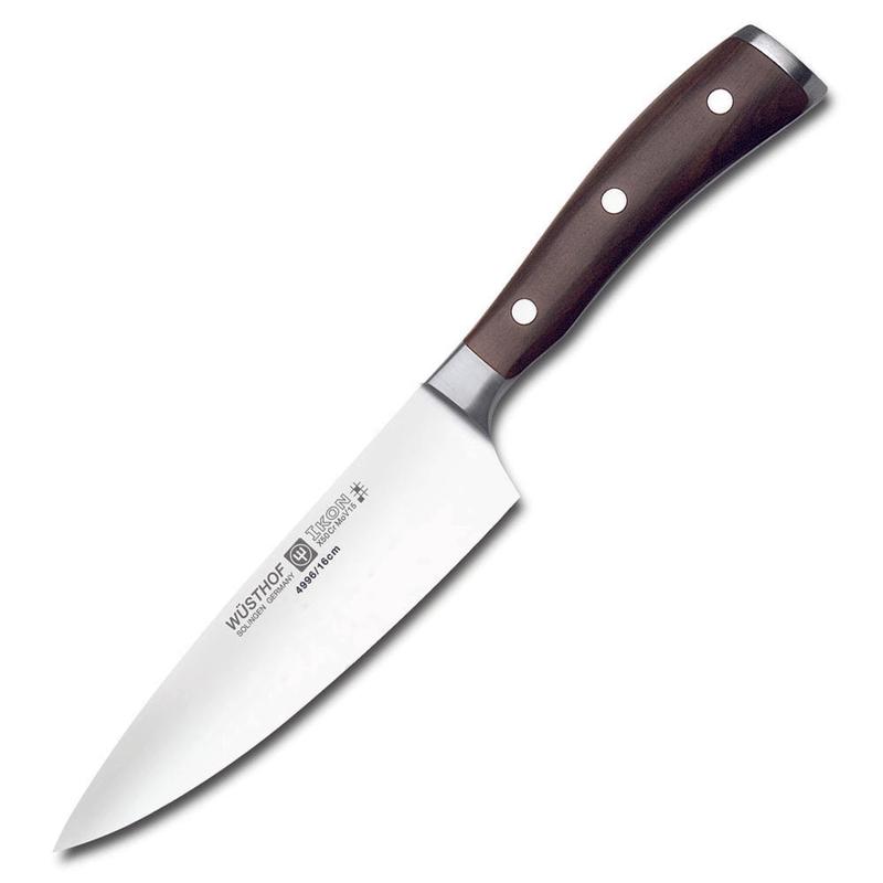 Wusthof Ikon Blackwood 6" Cook's Knife