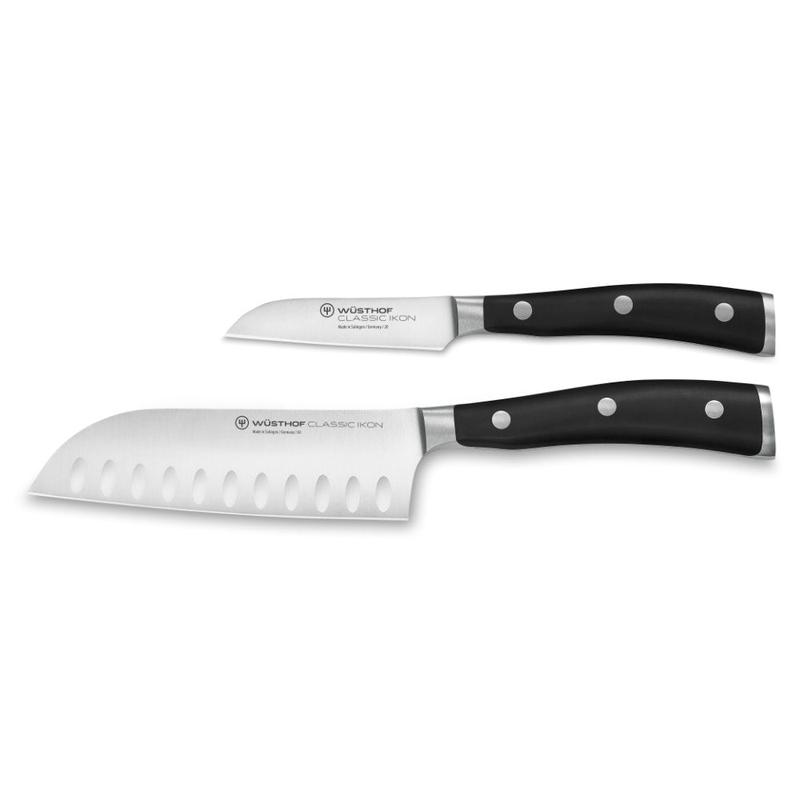 Wusthof Classic Ikon 2-Piece Mini Asian Knife Set