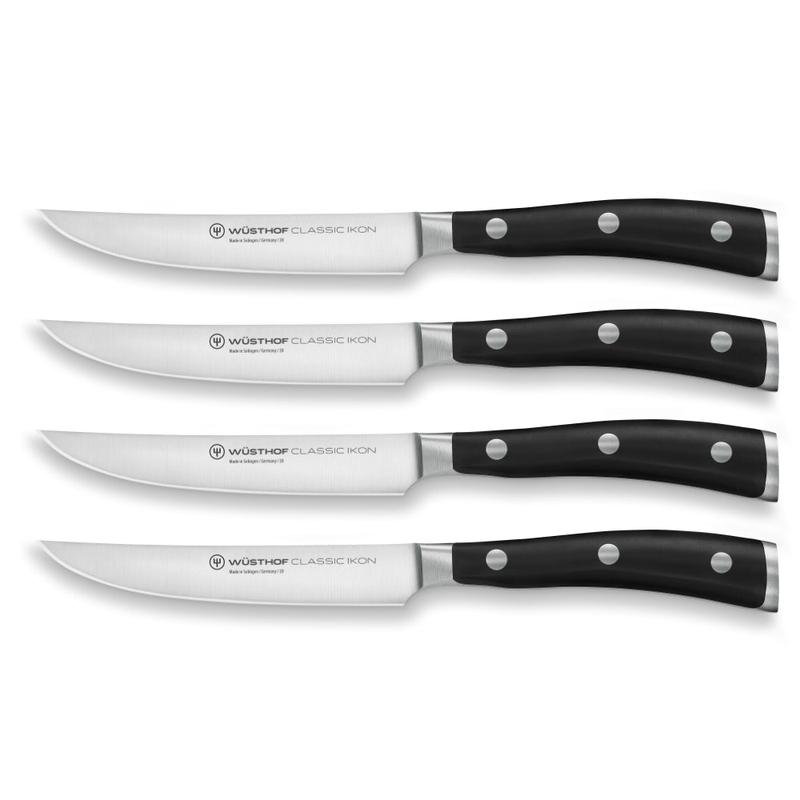 Wusthof Classic Ikon 4-Piece Steak Knife Set