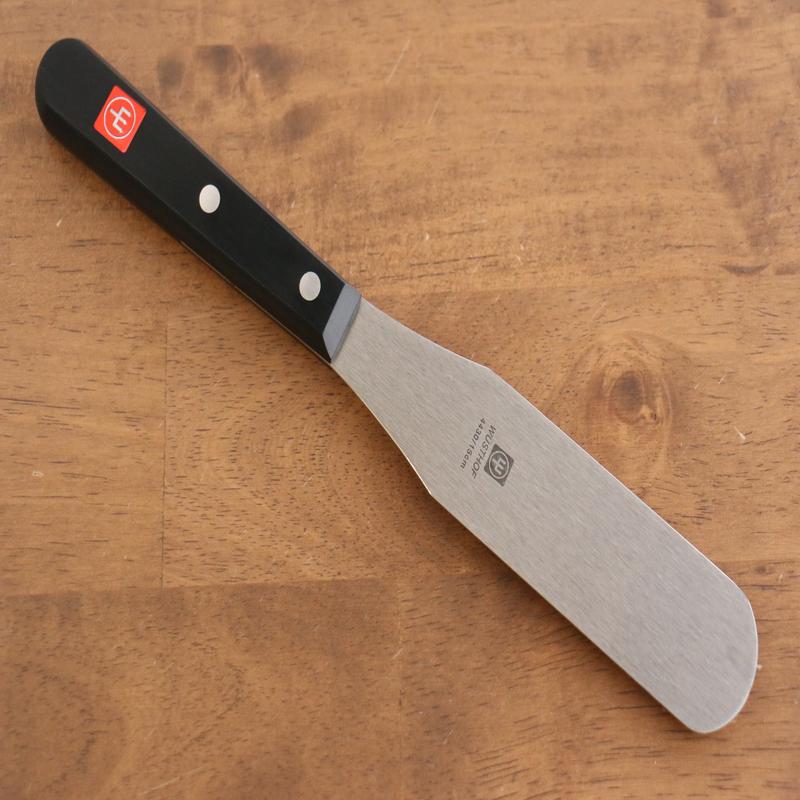 WUSTHOF Stainless Steel Palette knife 150mm Black Plastic Handle