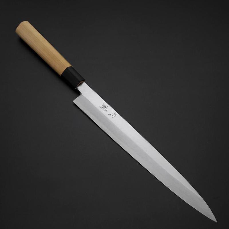 Yanagiba White Steel #2 Kasumi Buffalo Magnolia Handle 270mm
