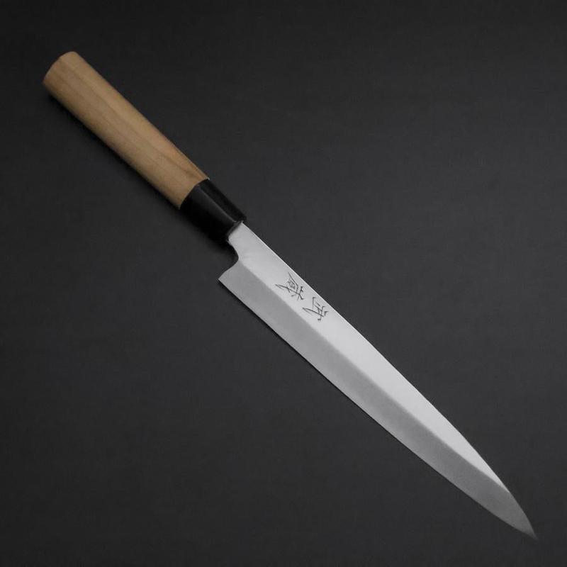 Yanagiba White Steel #2 Kasumi Cherry Handle 200mm