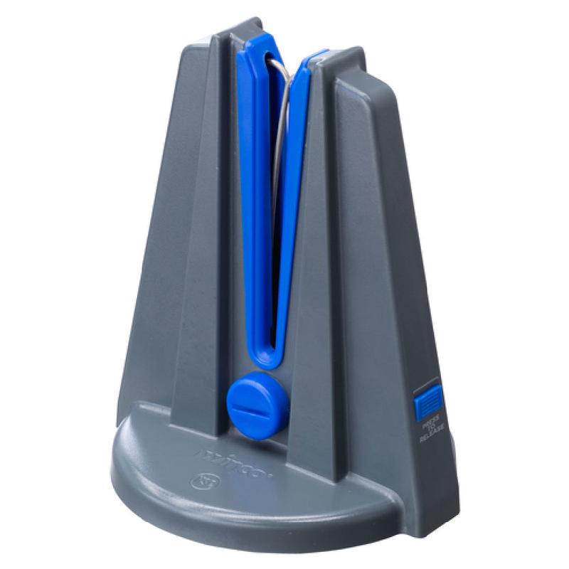 Winco KSP-6 Blade Station Knife Sharpener 6-1/2"L X 6-3/4"W X 13"H O.A. Hands-free