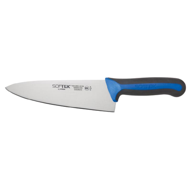 Winco KSTK-80 Sof-Tek Chef's Knife 8" Blade Wide
