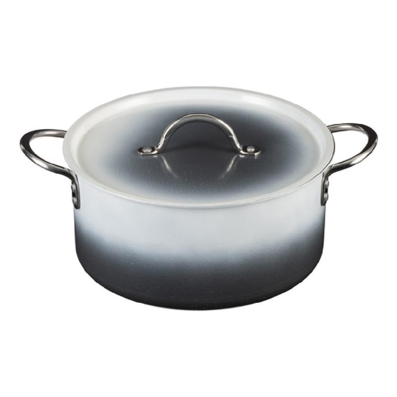 Bon Chef 73303-OM-S Country French X Ombre Sauce Pot 5 Qt 22 Oz 10 Dia X 4.75 H