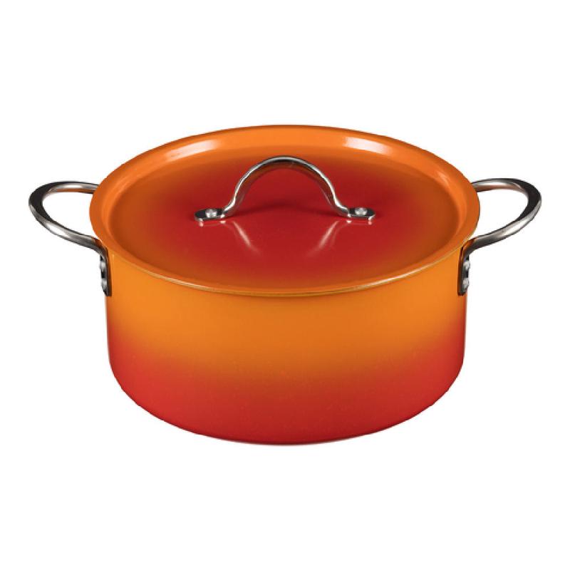 Bon Chef 73303-OM-T Country French X Ombre Sauce Pot 5 Qt 22 Oz 10 Dia X 4.75 H