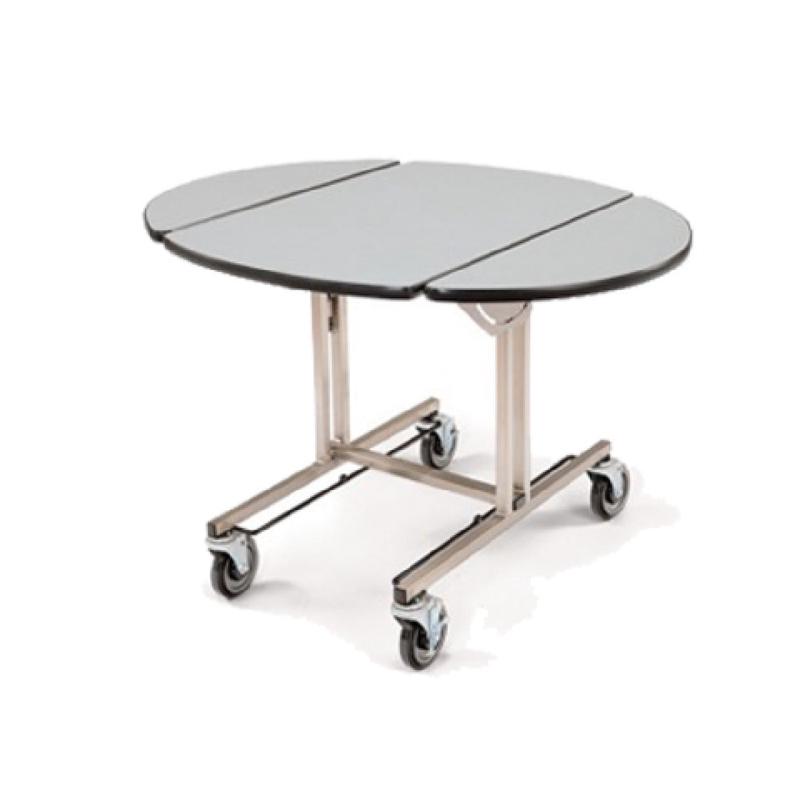 Forbes Industries 4960 Ultra Series Room Service Table 36"L X 43-1/2"W Tilt-up Oval Top