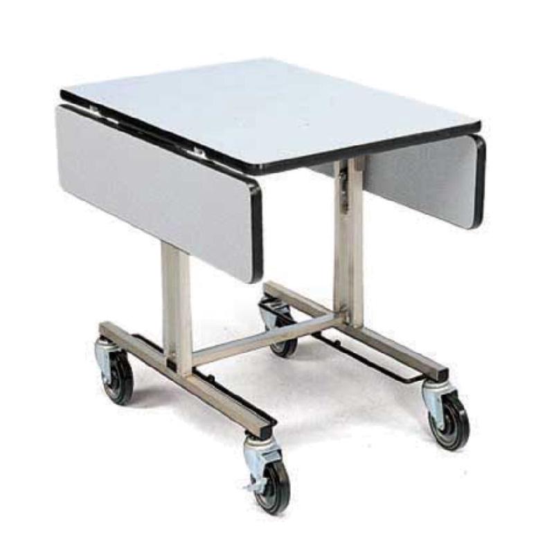 Forbes Industries 4962 Ultra Series Room Service Table 35-1/2"L X 39-1/2"W Tilt-up Rectangular Top