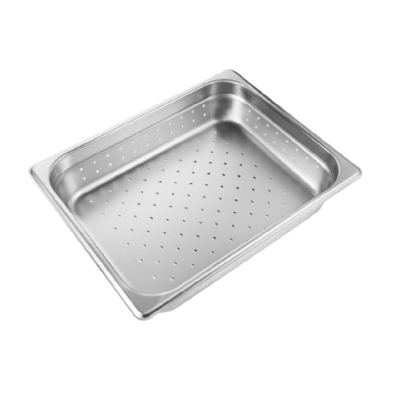 CAC China SSPH-24-2P Steam Pan 1/2-size 2-1/2" Deep