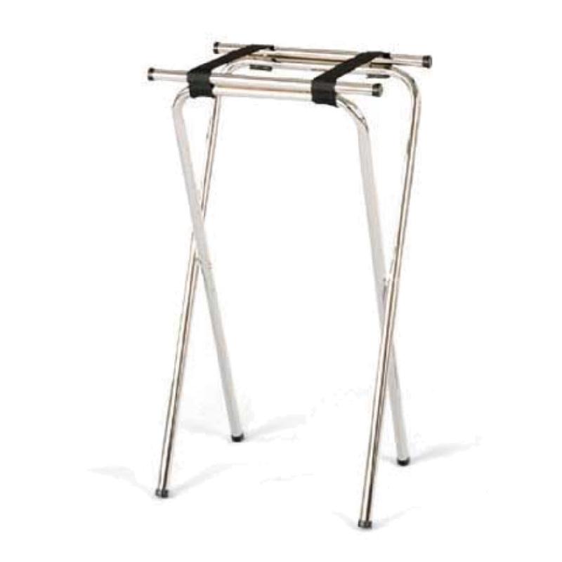 Forbes Industries 6850-SH Tray Stand Steel Black Poly Straps