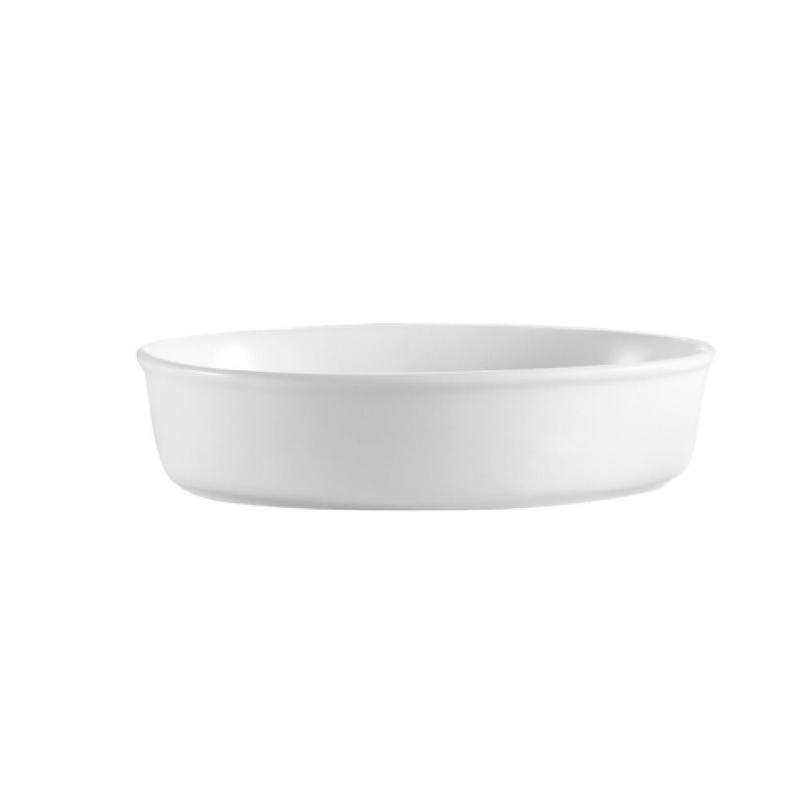 CAC China ODP-4 Accessories Platter 22 Oz. 7"L X 5-1/2"W X 2"H