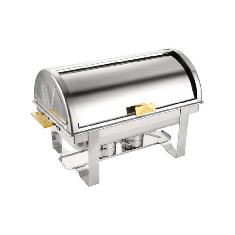 CAC China CAFR-401 Oasis Chafing Dish 8 Qt. Full Size