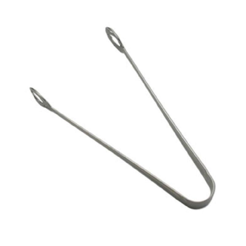 1880 Hospitality T012MTRF Oneida Serving Tongs 12" Curved Border Along Handle