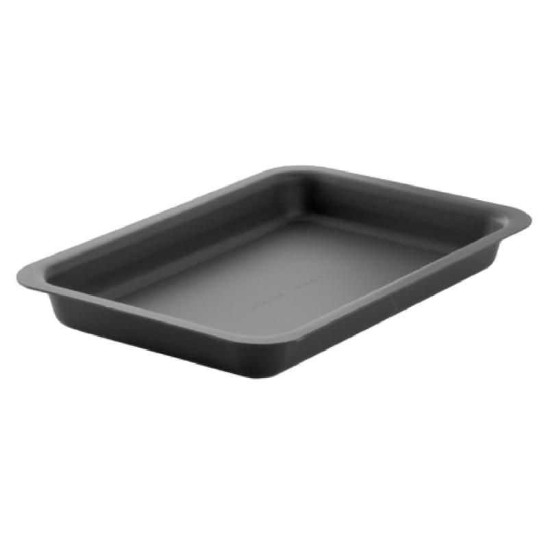 Middleby Marshall 75239 Lloyd Pans Searing/Roasting Pan 6.47 X 9.45" 16 Ga. Aluminum With Pre-seasoned Tuff-Kote Stick-resistant Black Finish