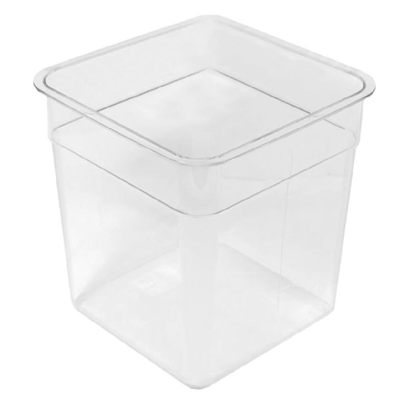 Crestware SQC8 Food Storage Container 8 Qt. Square