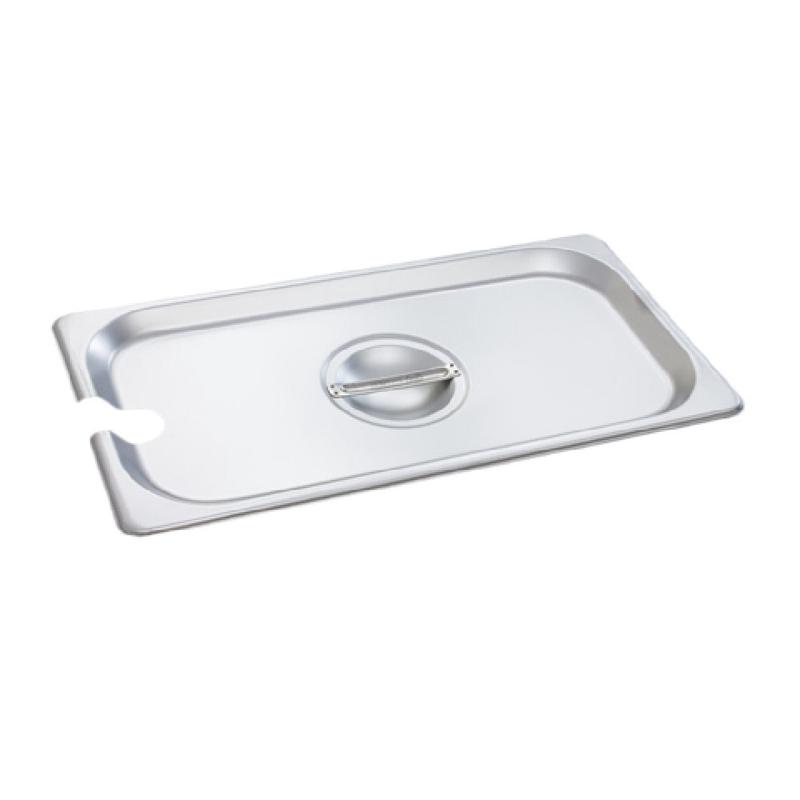 Crestware 5140S Steam Table/Holding Pan Cover 1/4 Size Notched