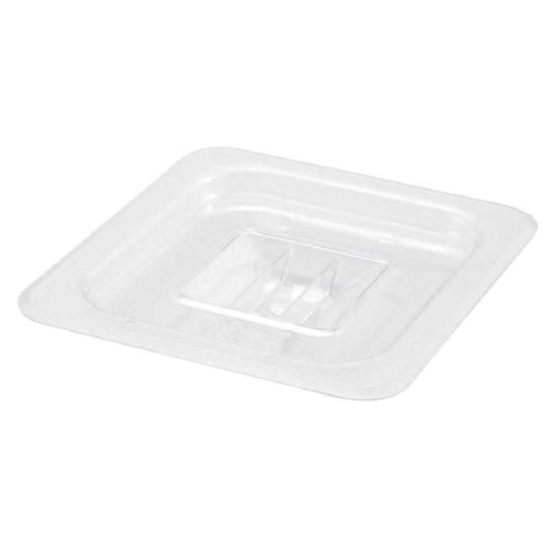 Winco SP7600S Poly-Ware Food Pan Cover 1/6 Size Solid