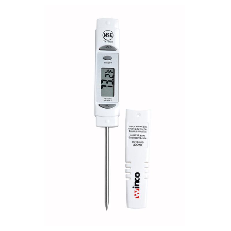 Winco TMT-DG4 Pocket Thermometer Digital Temperature Range -40 To 450F (-40 To 230C)