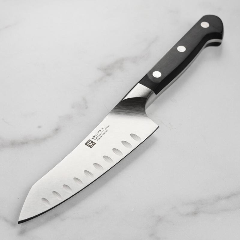Zwilling Pro 5.5" Hollow Edge Rocking Santoku Knife