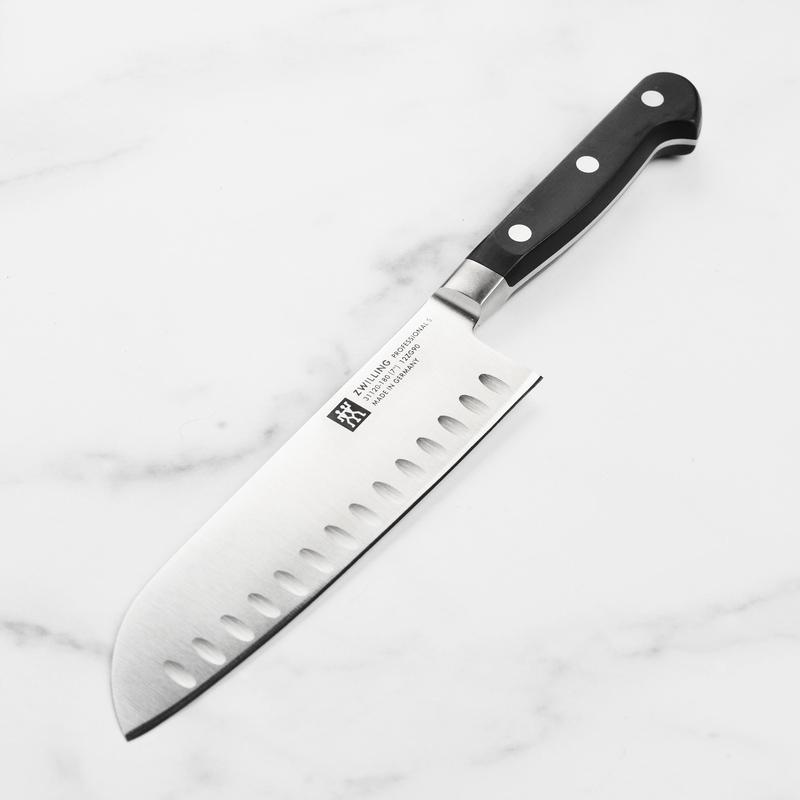 Zwilling Professional S 7" Hollow Edge Santoku Knife