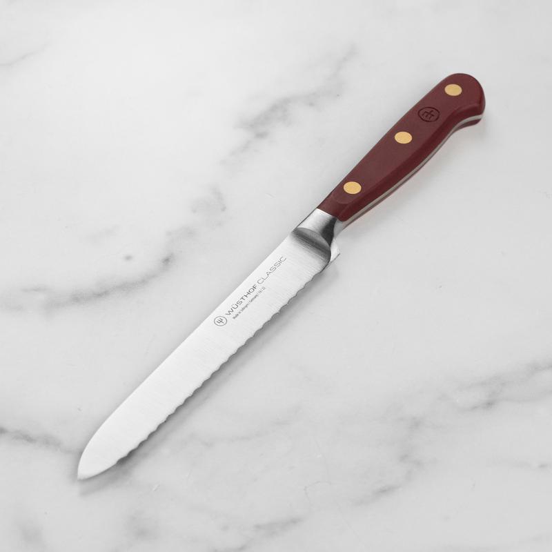 Wusthof Classic Tasty Sumac 5" Serrated Utility Knife