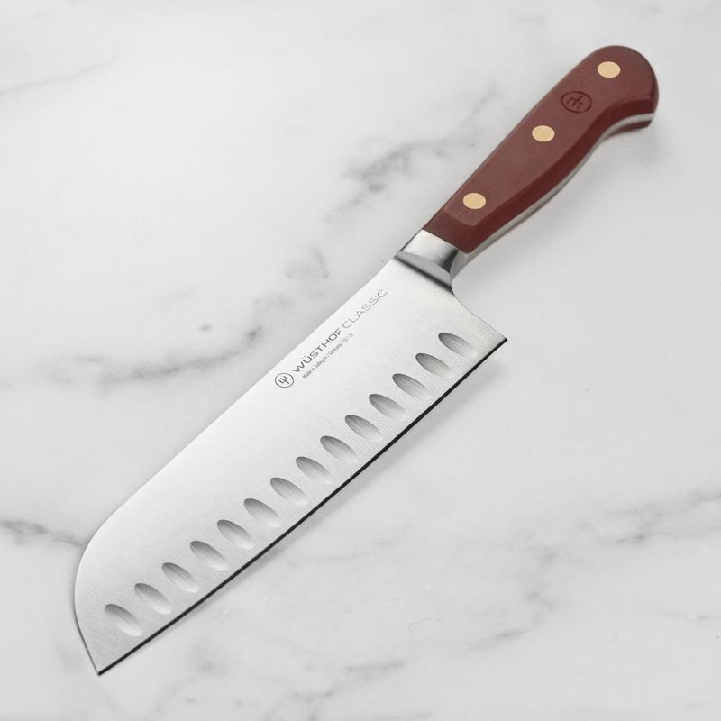Wusthof Classic Tasty Sumac 7" Hollow Edge Santoku Knife