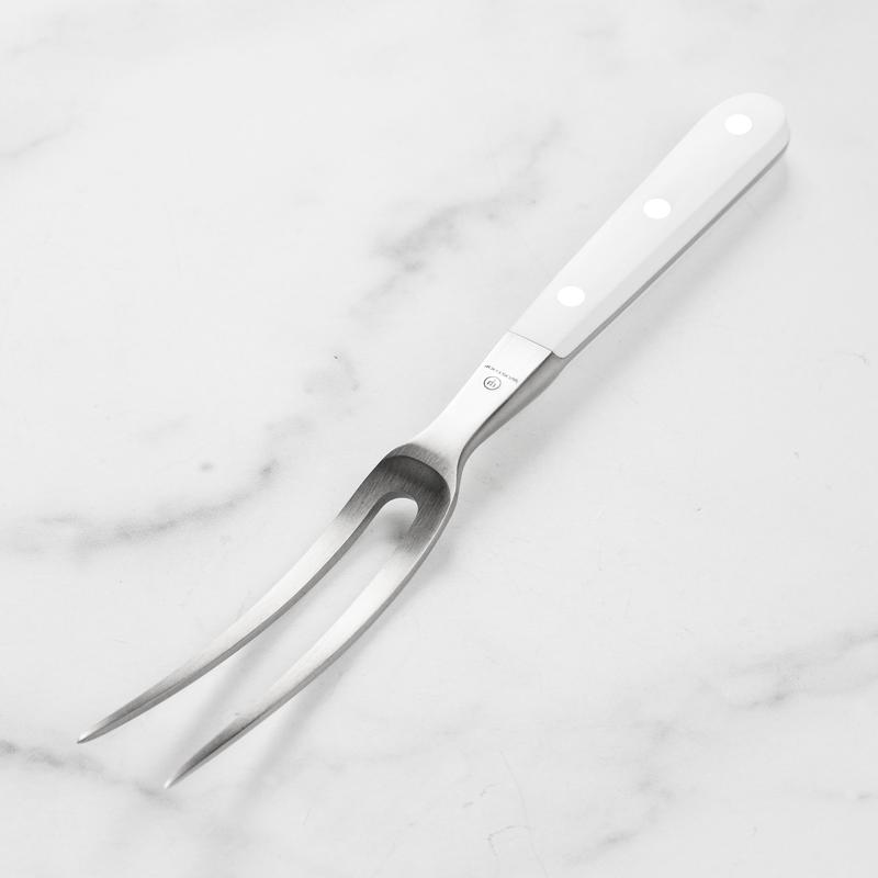Wusthof Classic White 6" Curved Carving Fork