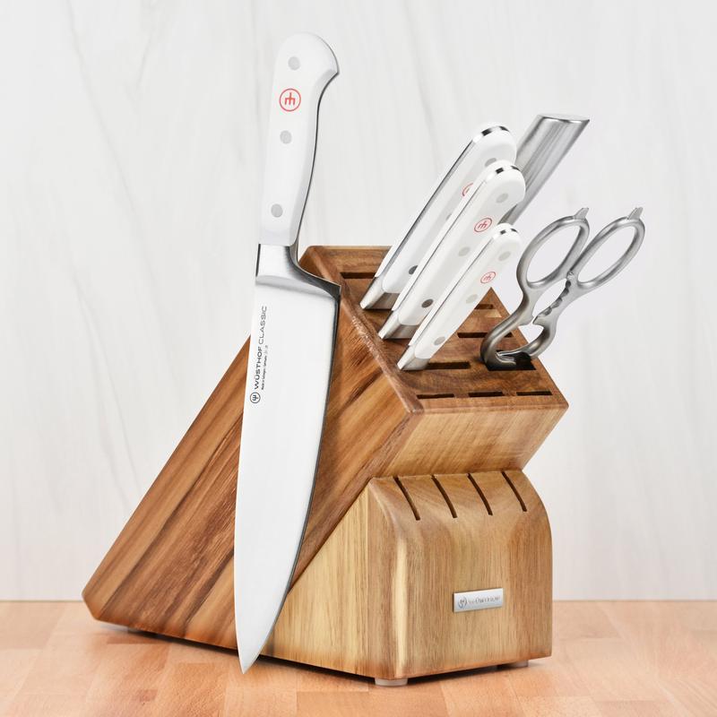 Wusthof Classic White 7 Piece Knife Block Set