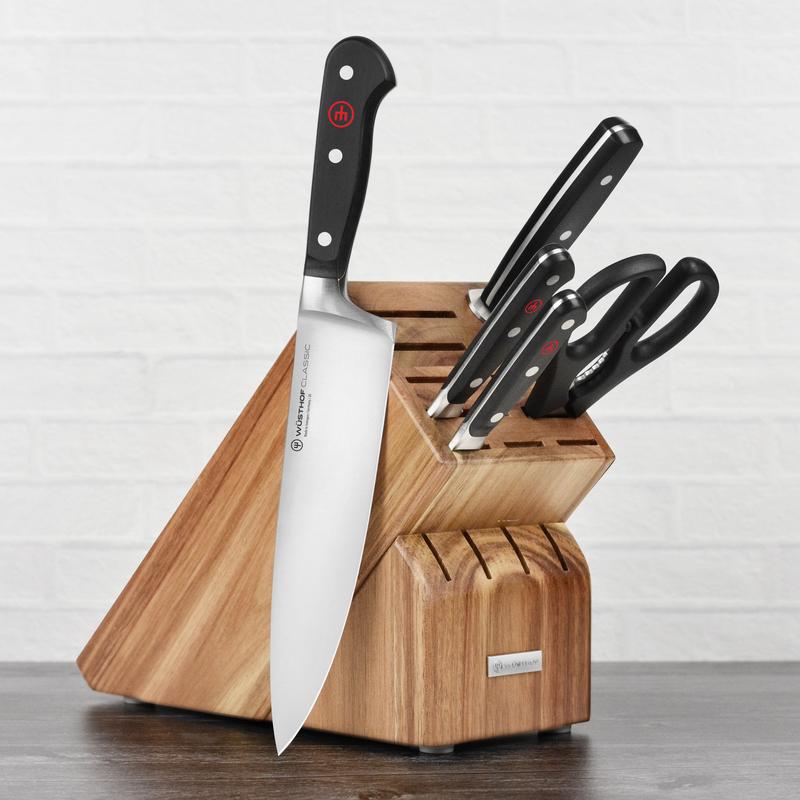 Wusthof Classic 6 Piece Starter Knife Block Set