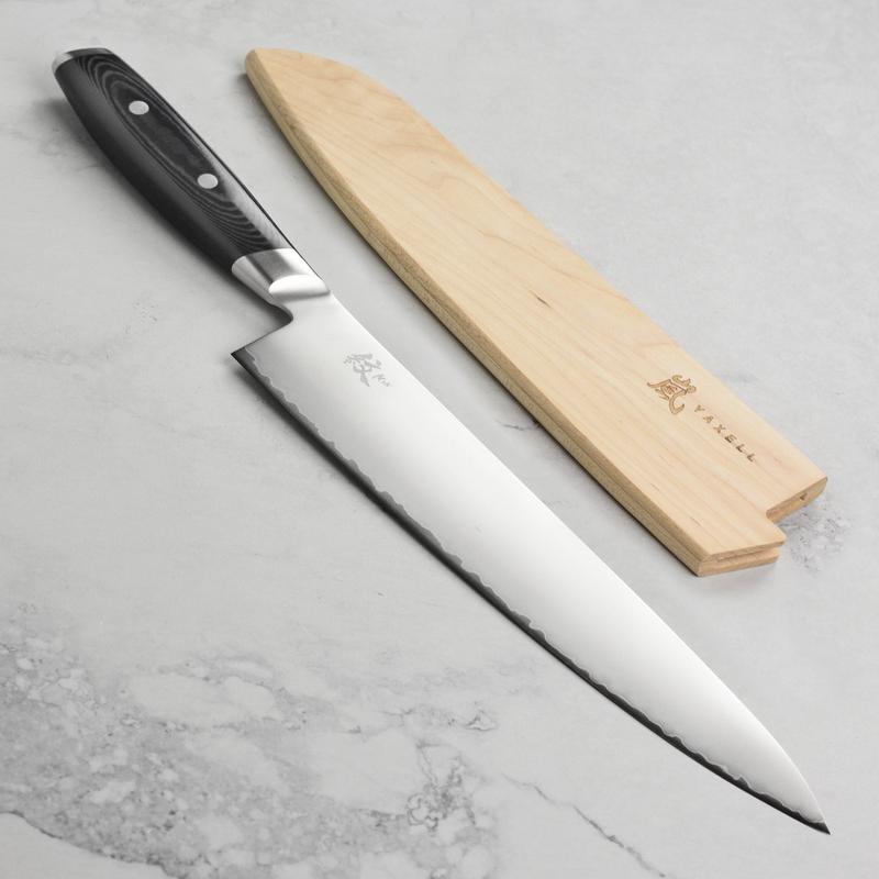 Yaxell Mon 10" Chef's Knife with Sheath