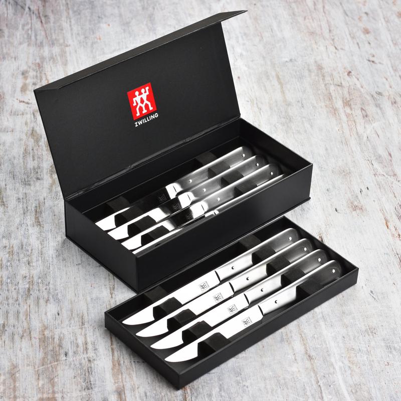 Zwilling 8 Piece Stainless Steel Porterhouse Steak Knife Set