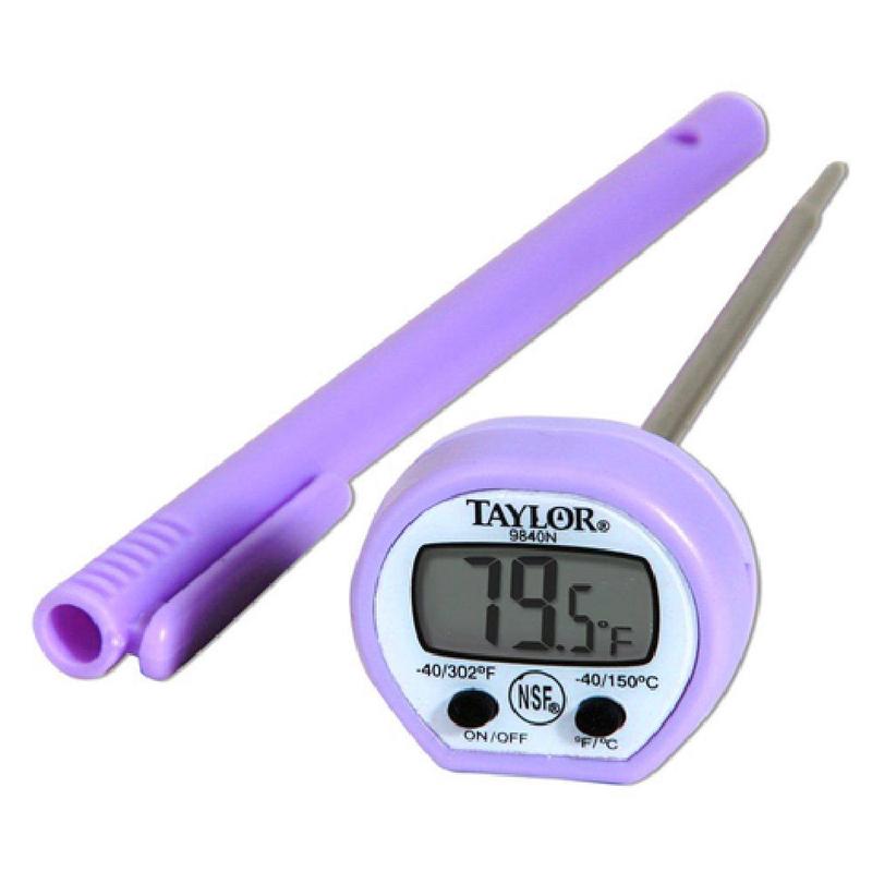 Taylor 9840PRN Pocket Allergen Thermometer Digital 40 To 302F (-40 To 150C) Temperature Range