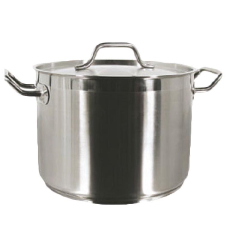 Thunder Group SLSPS008 Induction Stock Pot 8 Quart 10" Dia. X 6-5/8"H