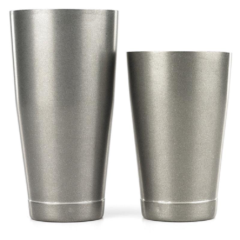 Mercer Culinary M37009VN Barfly Cocktail Shaker Set Includes: (1) Each 28 Oz. & 18 Oz. Shaker