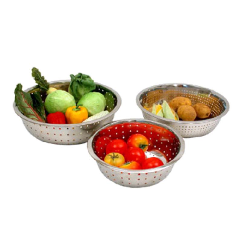 Town 31811 Chinese Style Colander 11" Dia Large Perforations